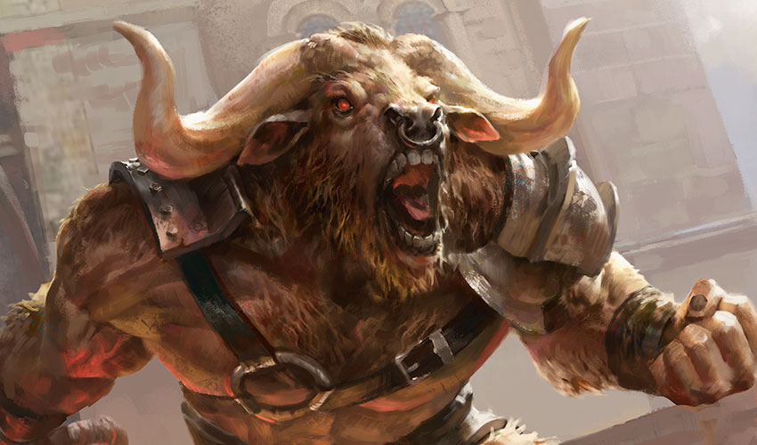 Minotauro do Distrito da Fundição | Arte de: Wisnu Tan